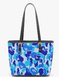 Blue code small tote