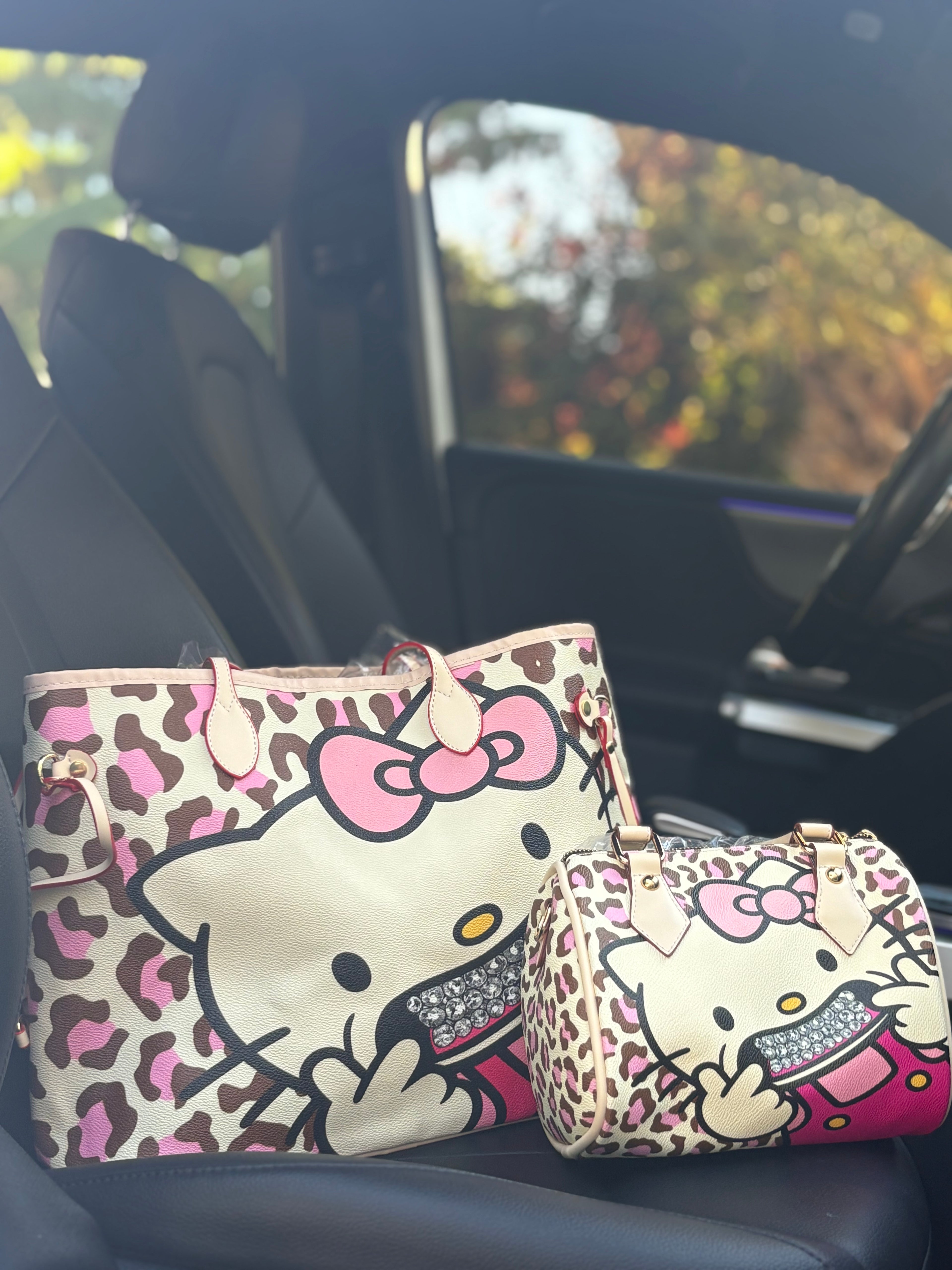 Gangsta kitty tote
