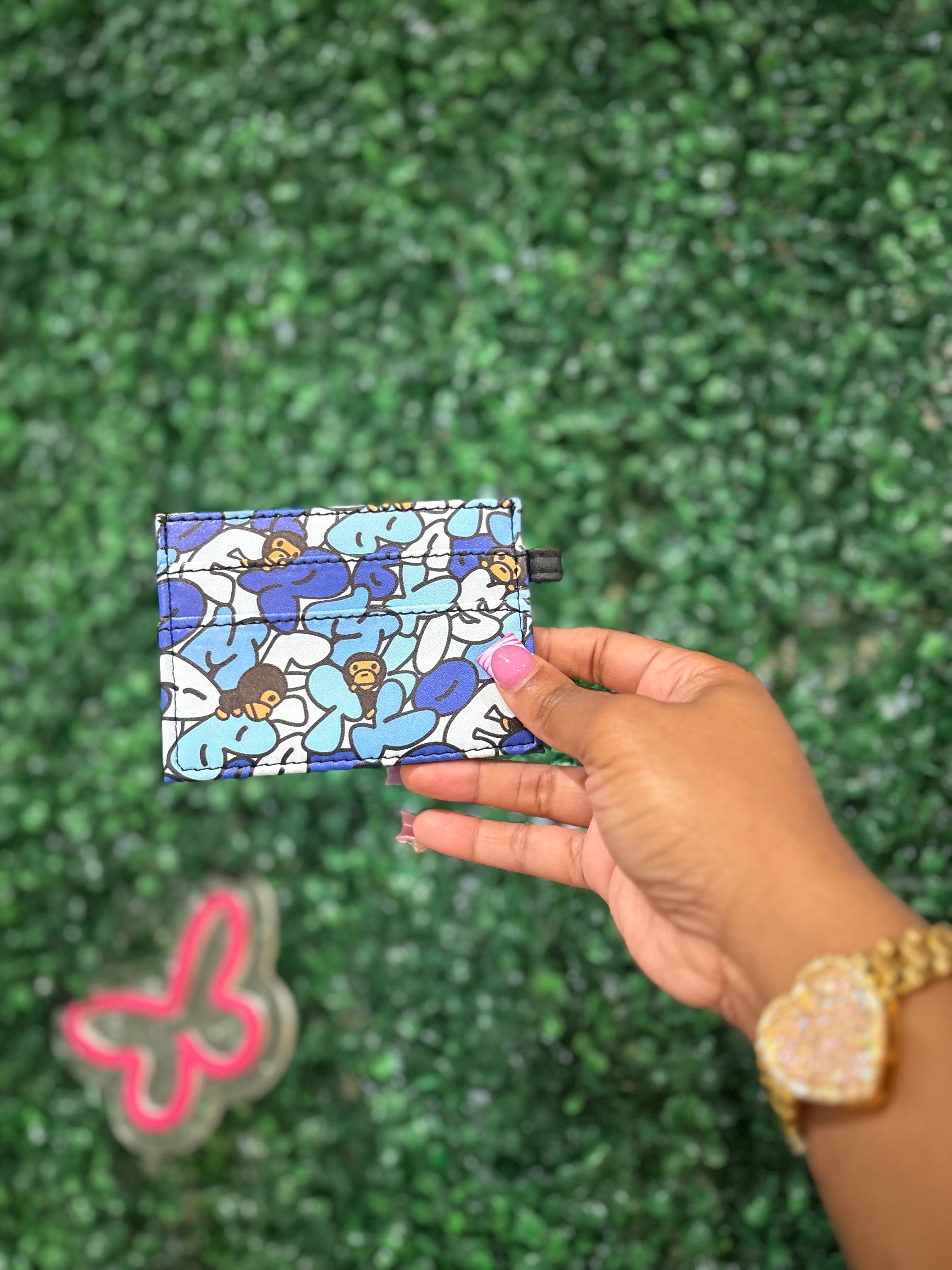 Blue Print Wallet