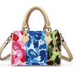 The camo color-block mini
