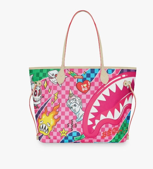 Retro frenzy tote
