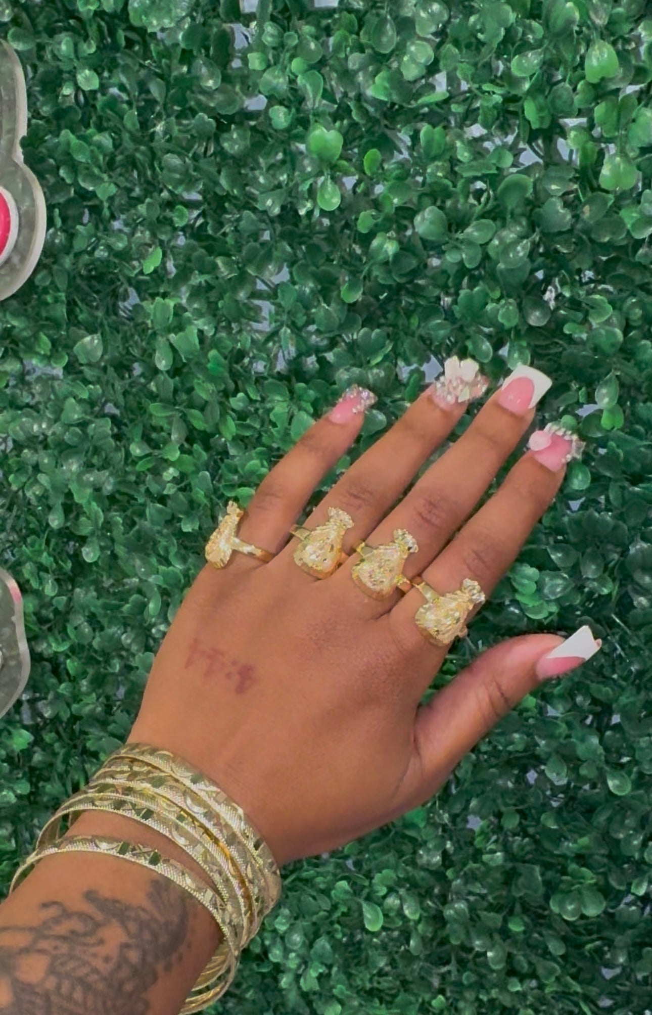 Money bag ring