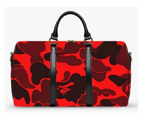 Red Camo Duffel