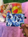 Blue code cardholder