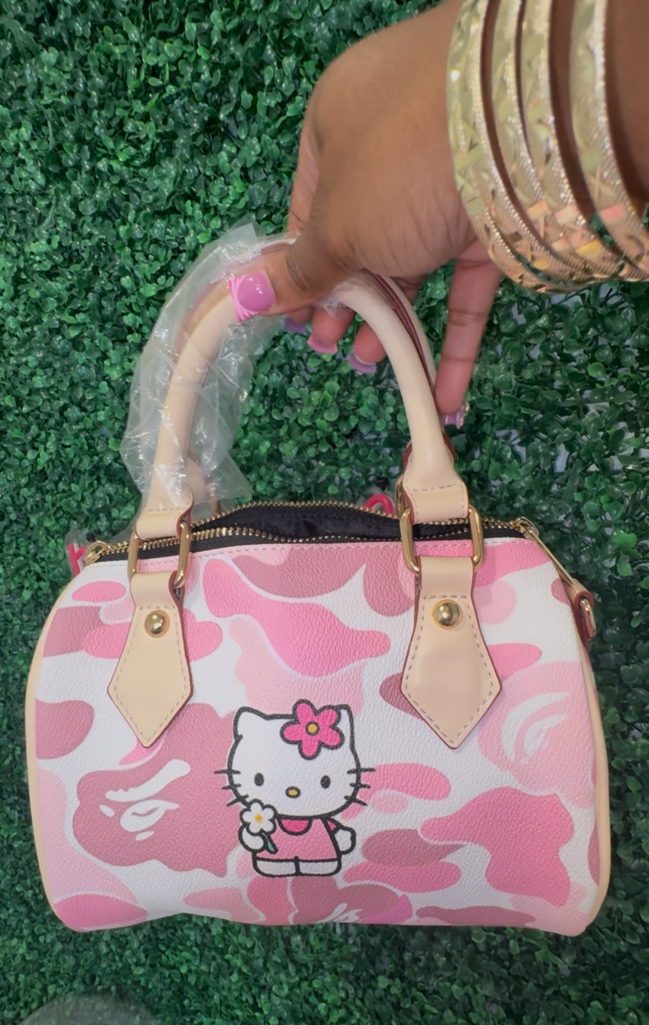 Pink camo kitty Mini