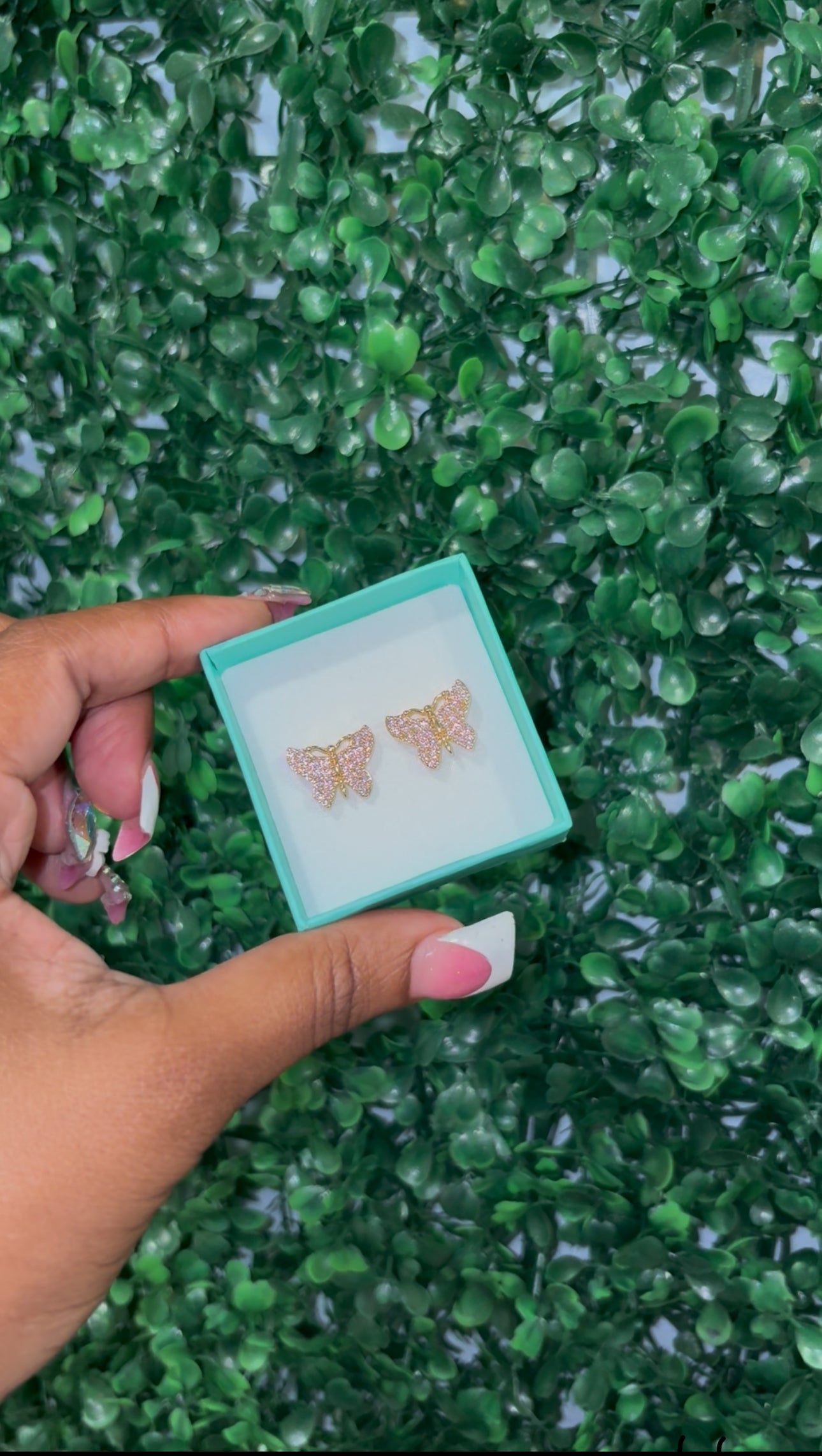 Butterfly earrings