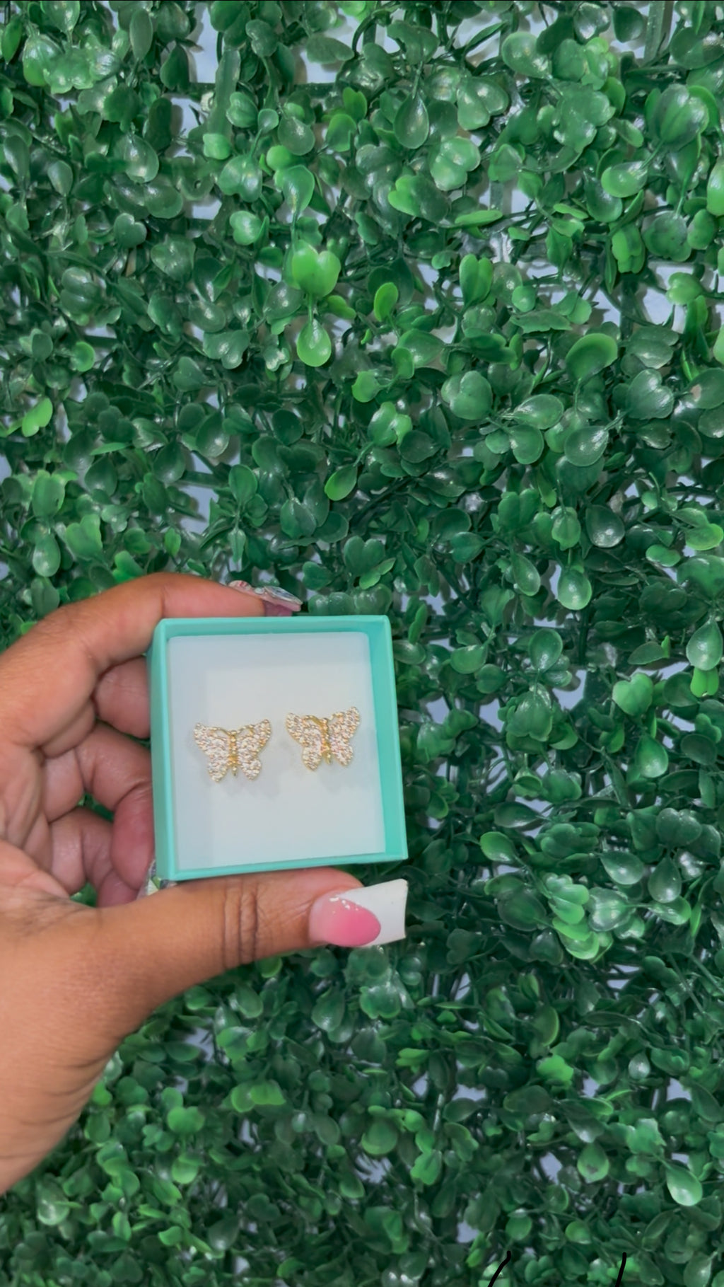 Butterfly earrings