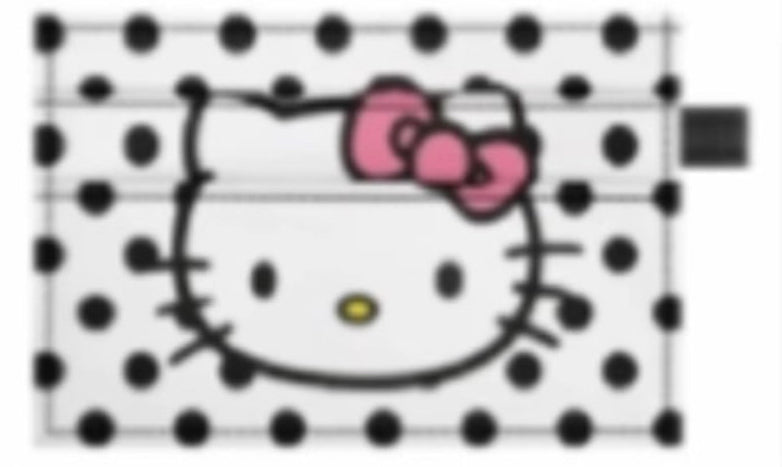 HK polka dot cardholder