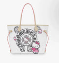 Chrome love kitty tote