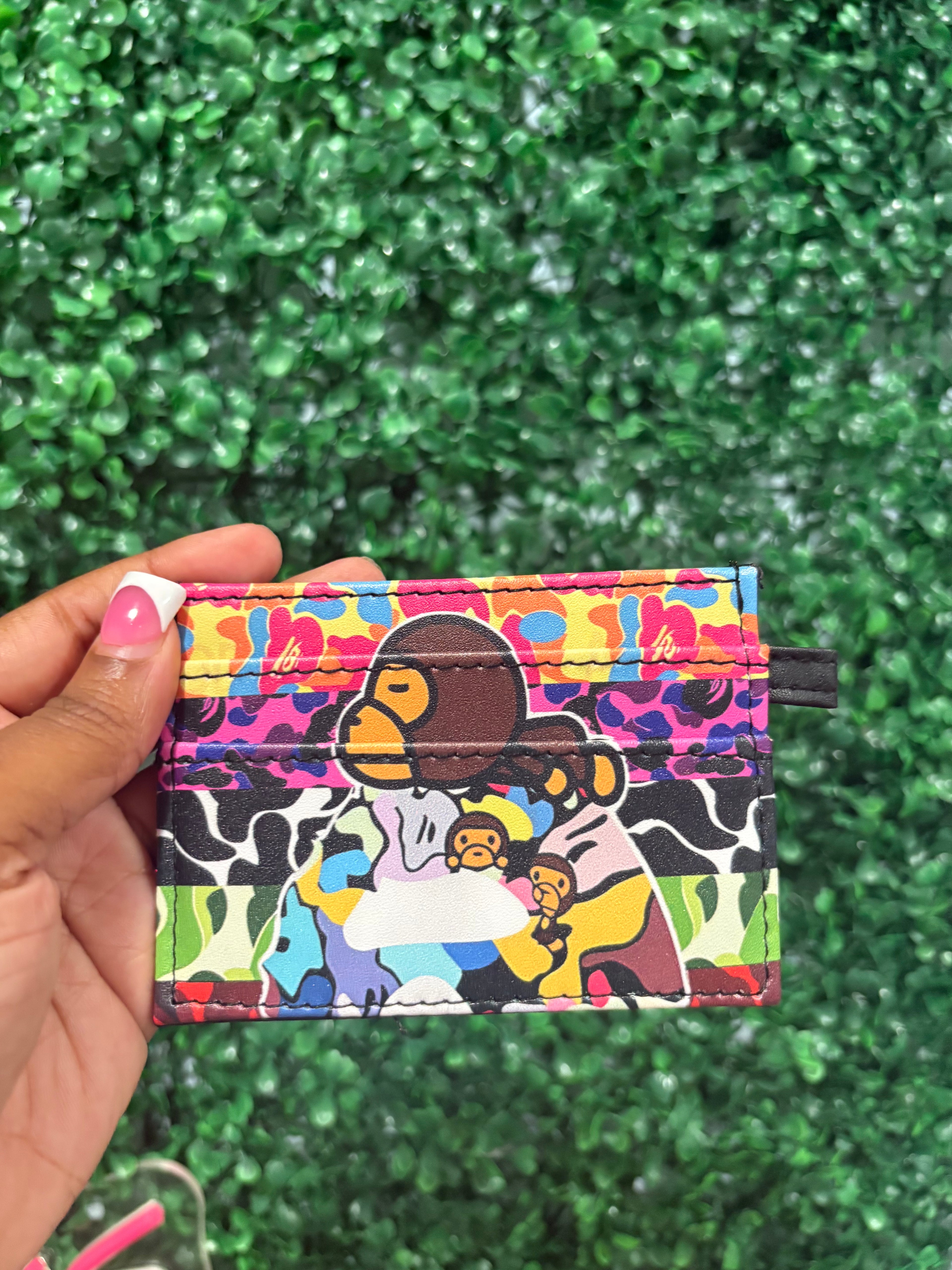 Rainbow baby Milo cardholder