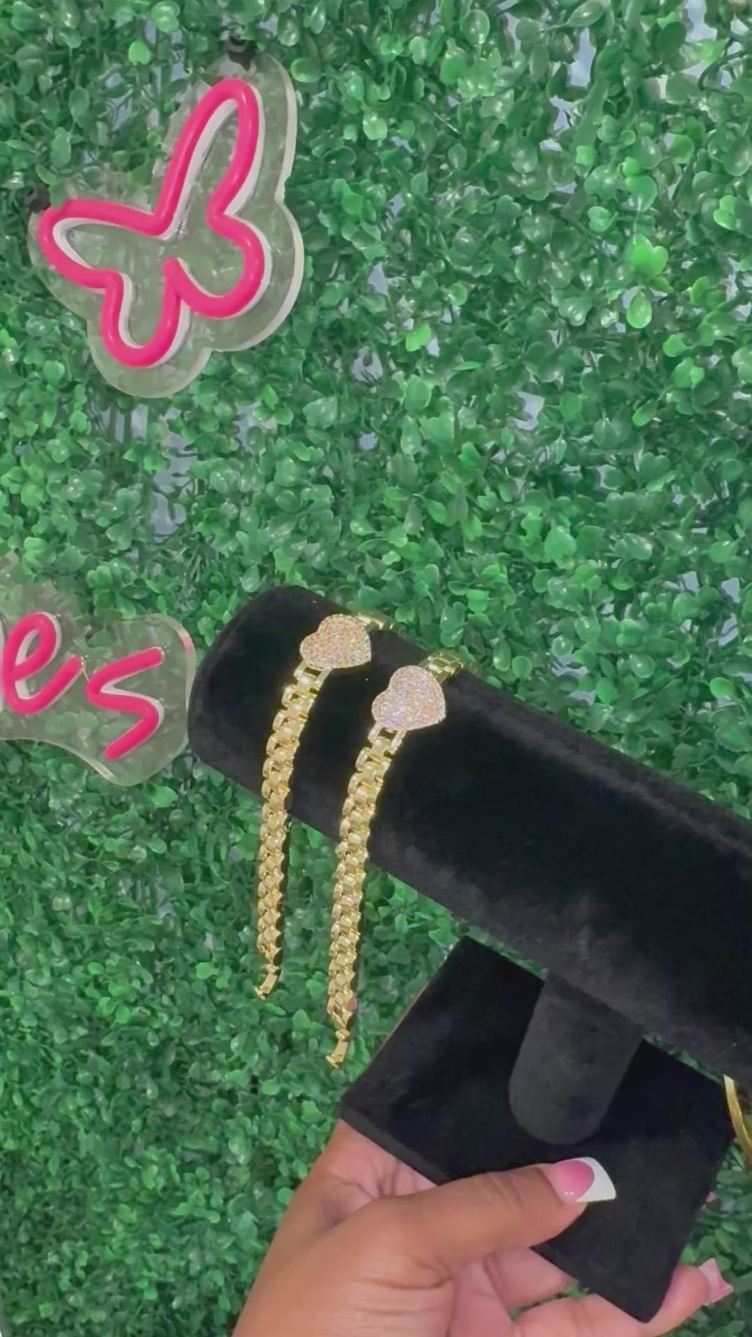 Solid Heart Rolex bracelet